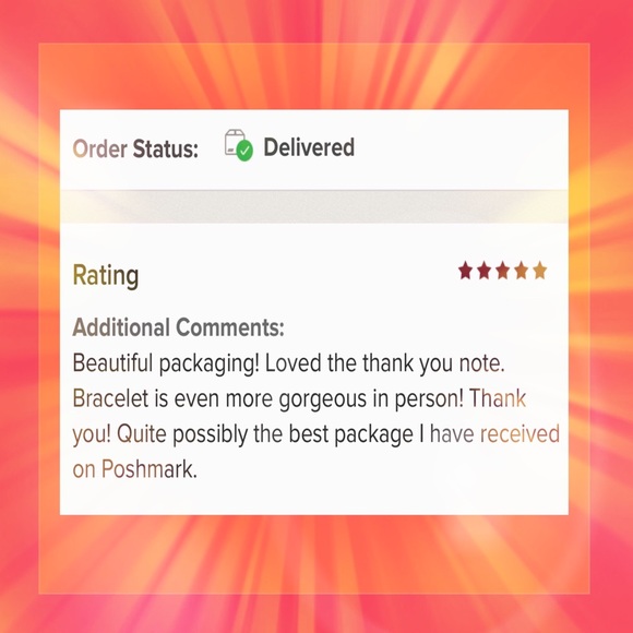 Kate Spade Champagne Bangle Bracelet “Make Magic” - Picture 8 of 8